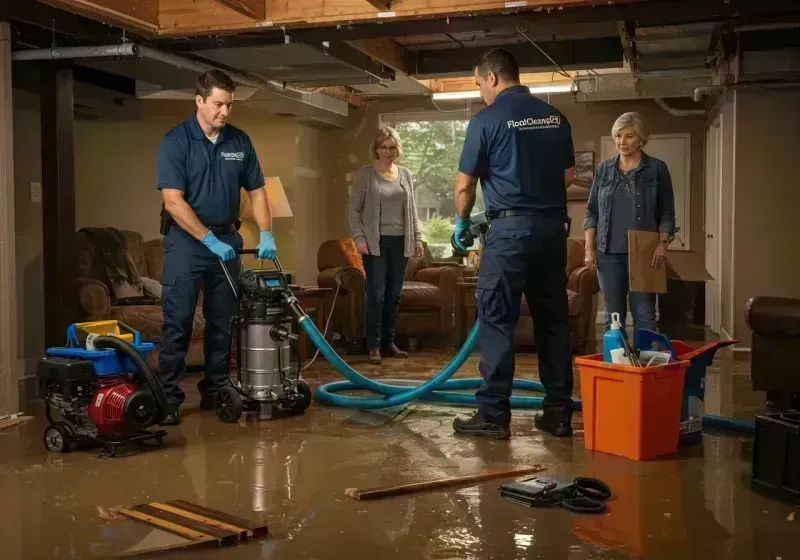 Basement Water Extraction and Removal Techniques process in Waterford, MI